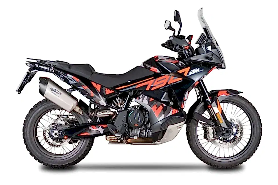 KTM 790 ADV. EGZOZ | SLIP-ON '' FIGHTER-EVO'' (23-24)